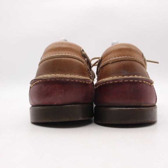 Sebago Docksides Loafer Men’s Size 10 M Slip On Boat Shoes Burgundy Leather main image 5